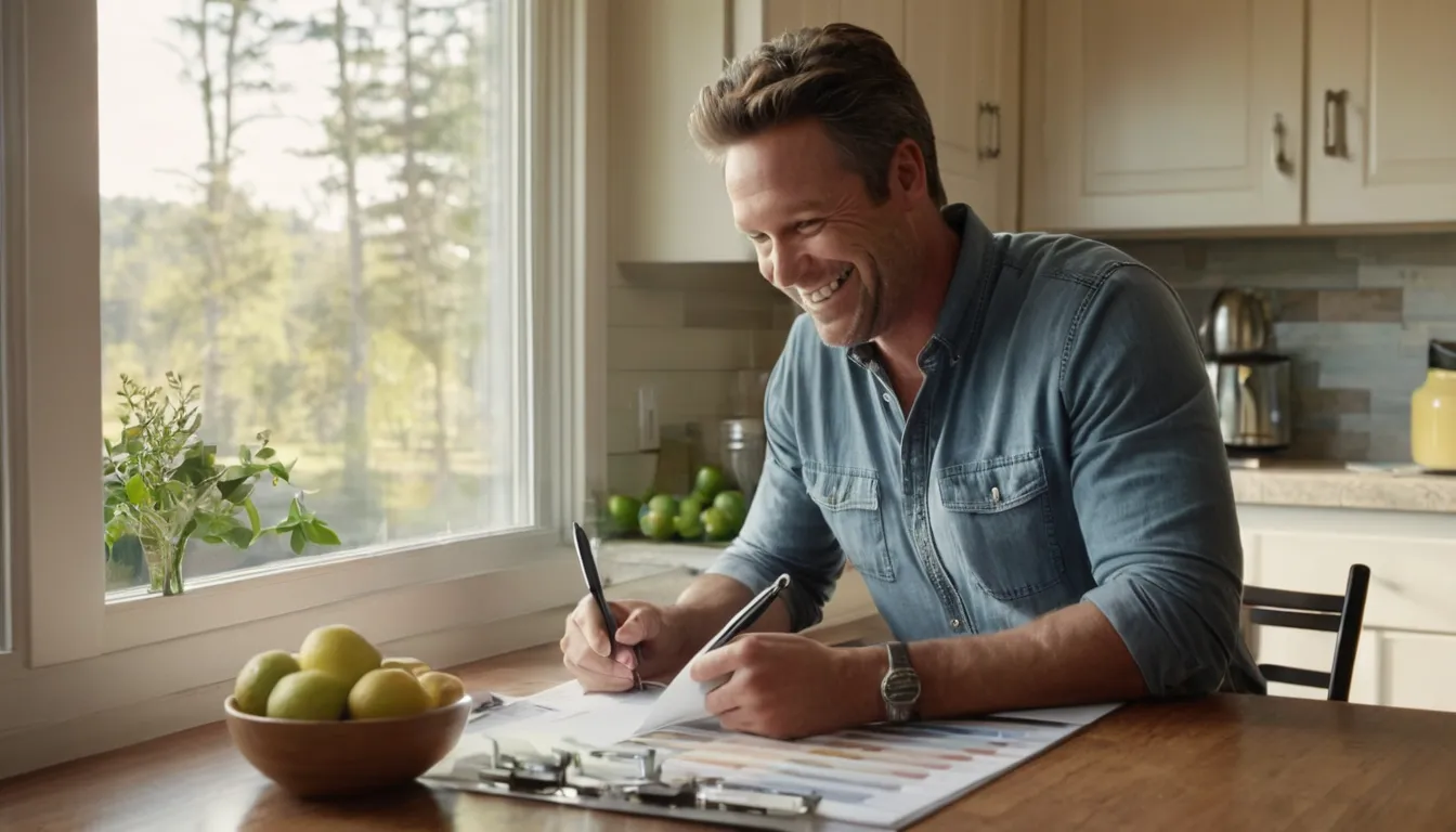 A homeowner reviewing window options in the Woodside area